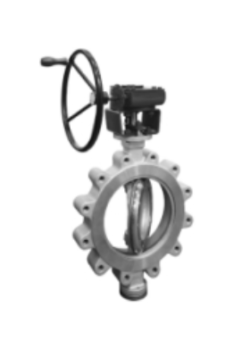 Double eccentric butterfly valve