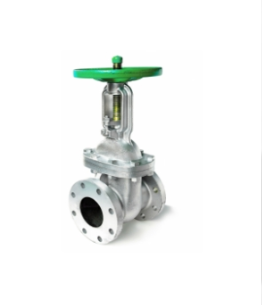 válvula gaveta industrial para bloqueio de tubulações de água e óleo