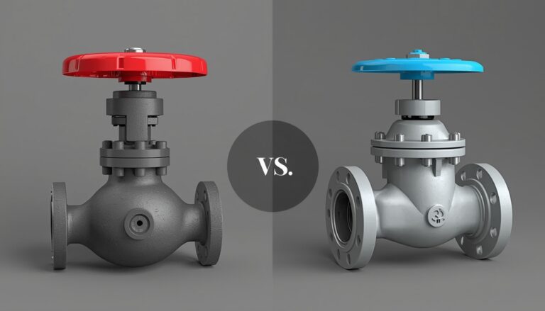 comparison of ball valve and gate valve in industrial piping systems