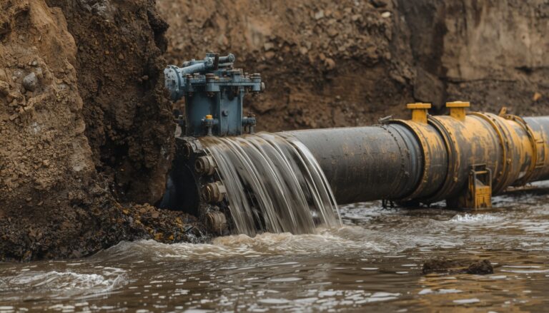Industrial valves used in mining slurry pipeline systems with heavy-duty flow control equipment