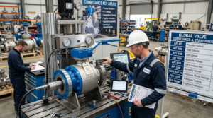 Global valve compliance standards for industrial valve manufacturers including API ASME and ISO requirements