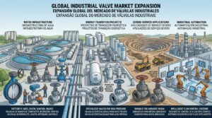 Industrial valve market growth in water, LNG, hydrogen, mining and automation