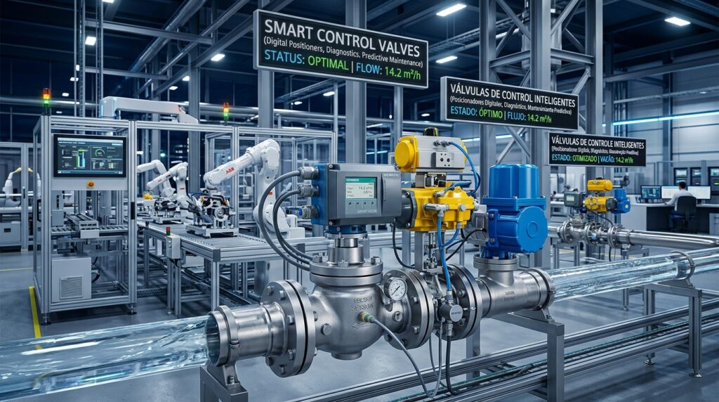 Advanced valve technology in automated manufacturing lines