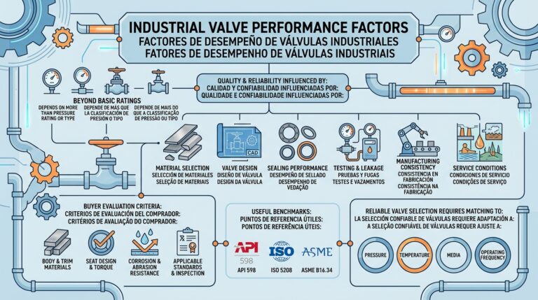 Industrial valve performance quality reliability testing and sealing
