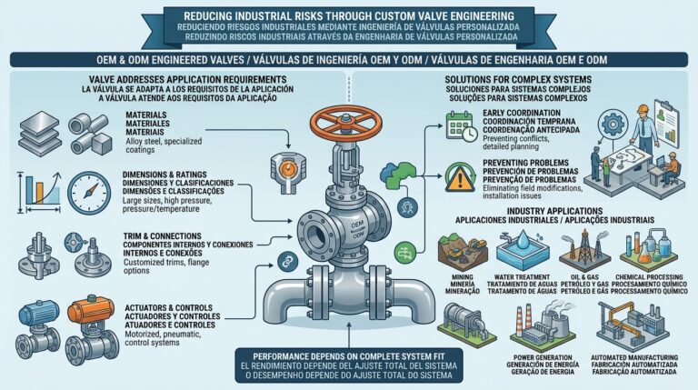 OEM & ODM valve engineering for custom industrial valve systems